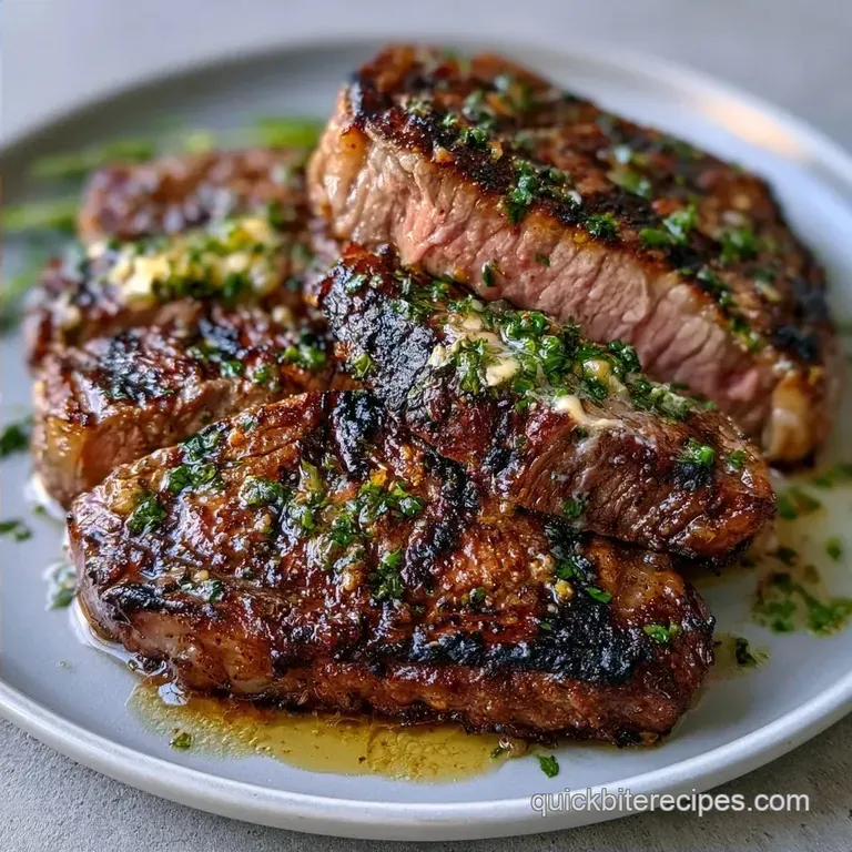 Grilled Steak Dinner for Dad with Ribeye