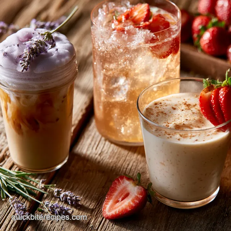 Easy Homemade Beverage and Syrup Recipes