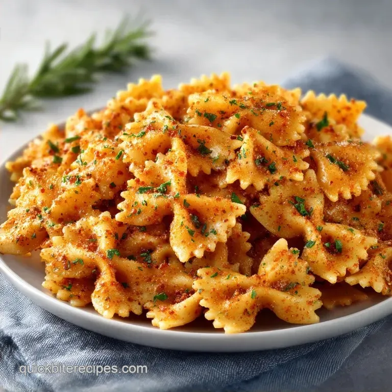 Oven Baked Pasta Chips: Ultra-Crispy