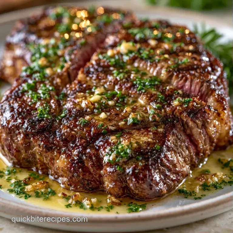 Juicy slices of medium-rare beef on a white plate with vibrant roasted asparagus and a rich red wine reduction.