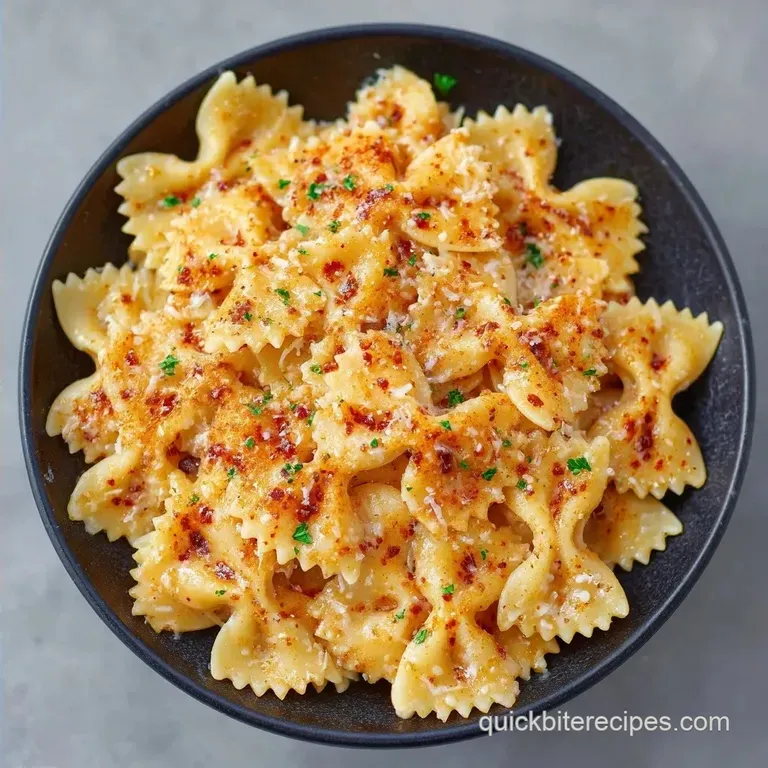Simple Air Fried Pasta Salad: Viral Crispy Bowtie