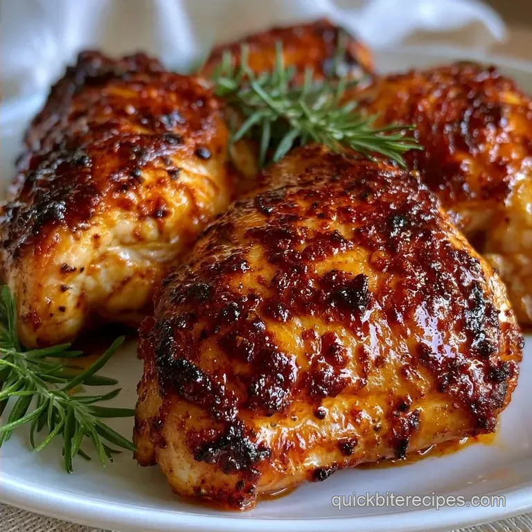 Simple Chicken Thigh Dinner: Crispy and Juicy