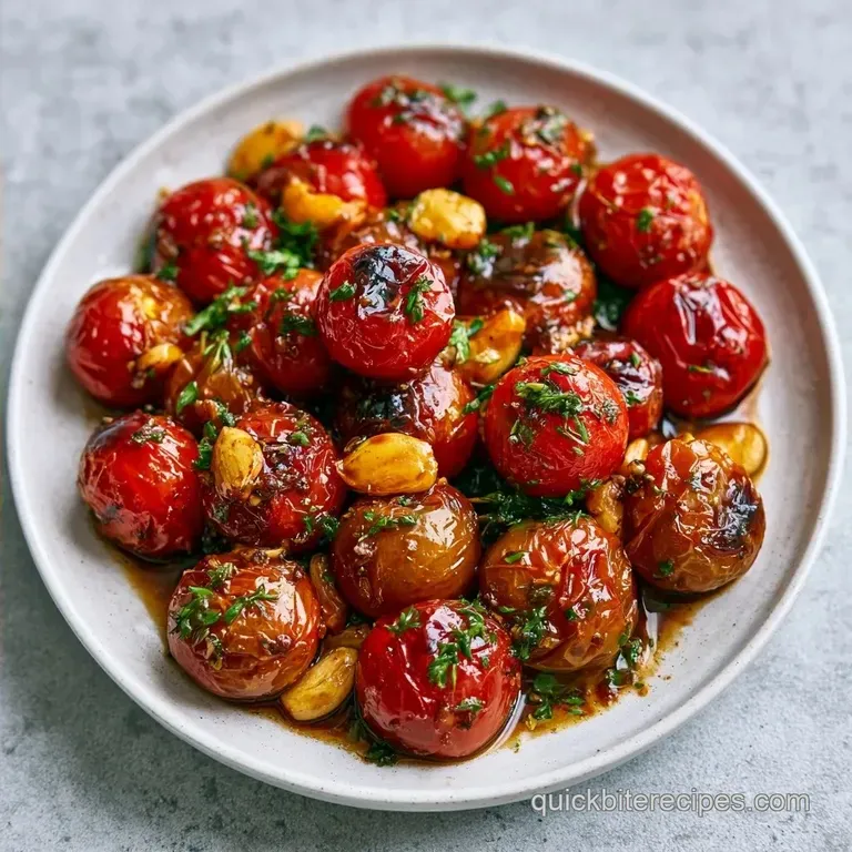 Jammy Simple Roasted Cherry Tomatoes