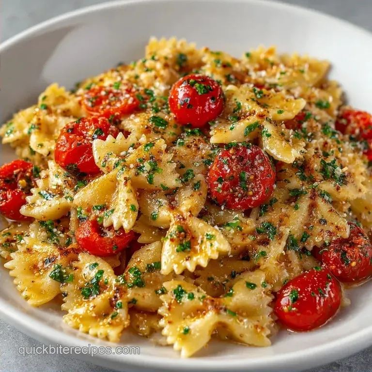 Tossed Crispy Pasta Salad: Air-Fried and Zesty