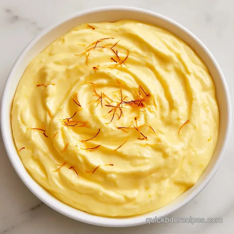 Thick golden yogurt served in a traditional clay pot, garnished with saffron strands and sliced nut slivers.