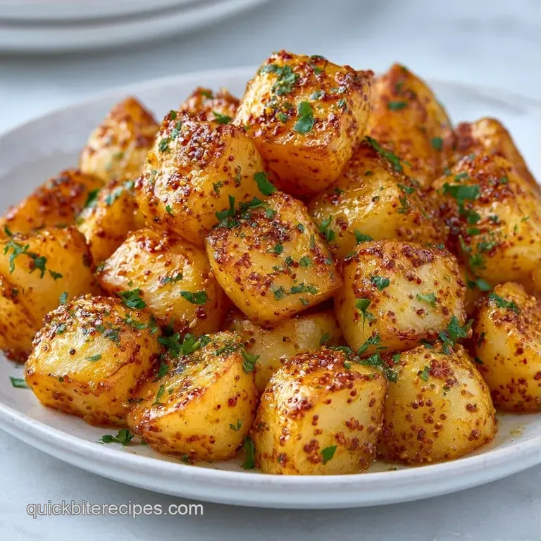 Creamy yellow potato chunks served in a white ceramic bowl, garnished with chopped chives and cracked black pepper.