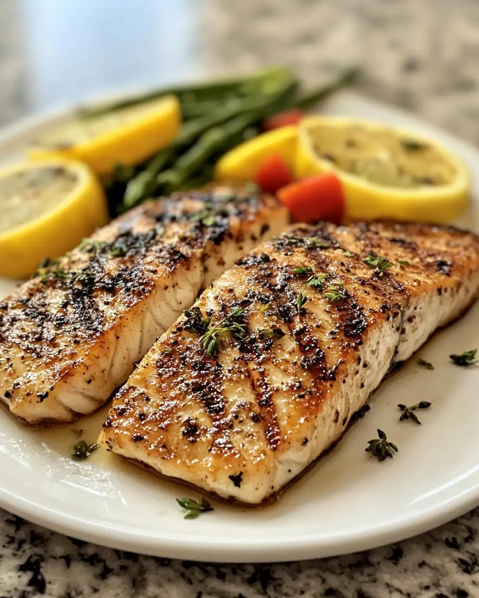 Savor the Flavor: Perfectly Grilled Amberjack Fish Recipe 6 Final dish - Savor the Flavor: Perfectly Grilled Amberjack Fish Recipe